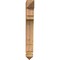 Ekena Millwork Merced Arts & Crafts Smooth Bracket, Western Red Cedar, 3 1/2"W x 16"D x 28"H BKT04X16X28MRC03SWR - alternate 2